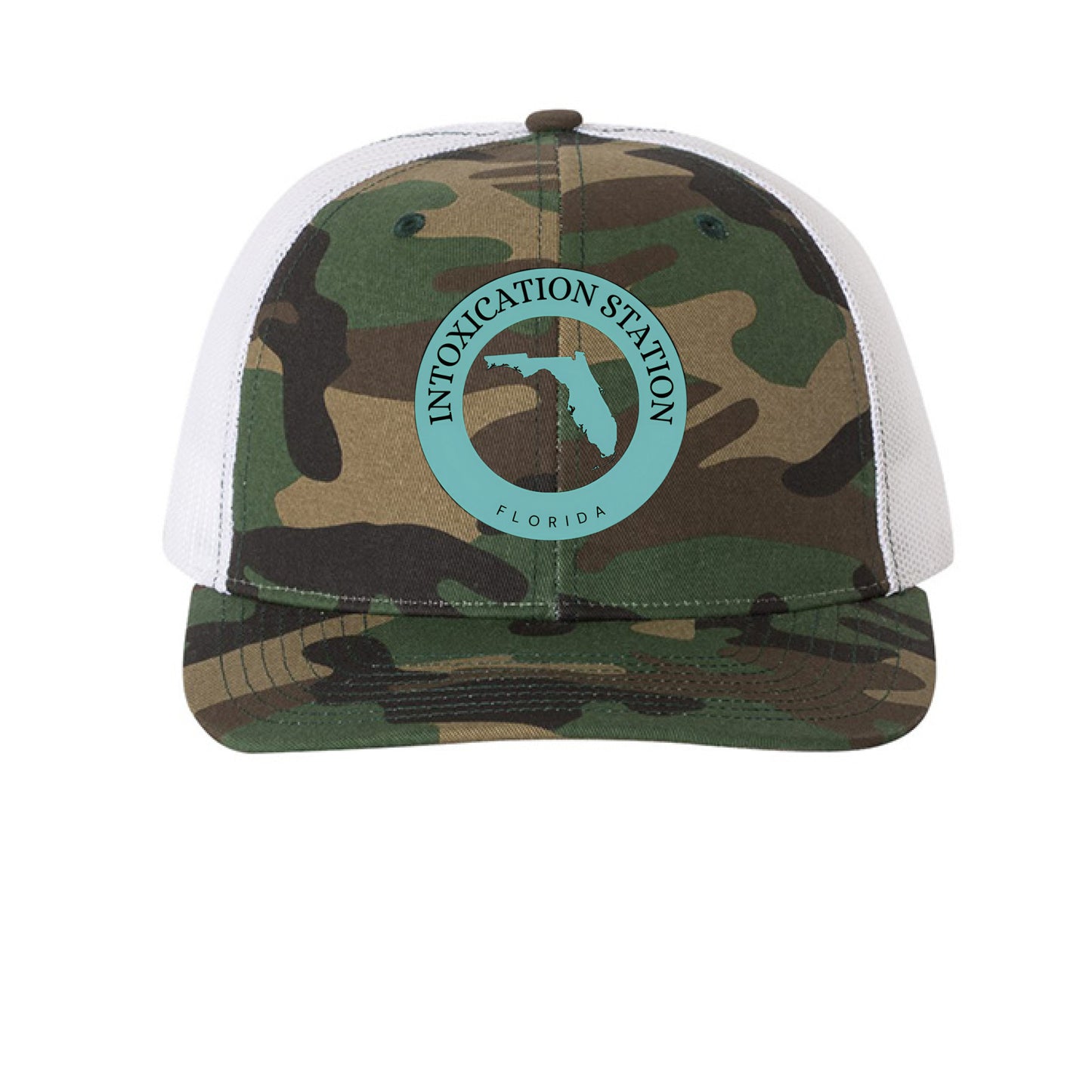 Army Camo/ White - FRONT